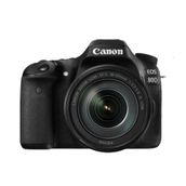 Canon EOS 80D 18-135mm IS USM Nano Lens Siyah DSLR Fotoğraf Makinesi