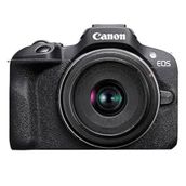 Canon EOS R100 + RF-S 18-45 mm Siyah Fotoğraf Makinesi