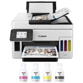 Canon GX6040 Maxify Mürekkep Tanklı Siyah Çok Fonksiyonlu Beyaz Yazıcı