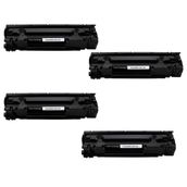 Canon Neon CRG 728 4'lü Ekonomik Paket Muadil Yazıcı Kurtuş