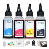 Canon Photo Print Yazıcılar İçin Bitmeyen 4 Renk 100 ml Japon Mürekkep Seti Kurtuş