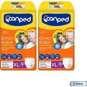 Canped 2x30 60'lı Emici Külot XLarge Hasta Bezi