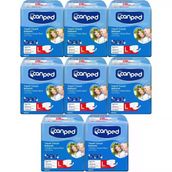 Canped Bel Bantlı Tekstil Yüzey Large-Büyük Boy 8x14 Adet Yetişkin Hasta Bezi