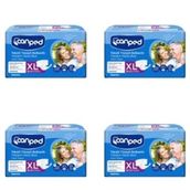 Canped Belbantlı Tekstil Yüzeyli Xlarge 30 Adet x 4 Paket Hasta Bezi