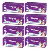 Canped Çocuklar İçin Bel Bantlı Tekstil Yüzeyli 8x30 240 Adet XS Hasta Bezi