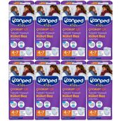 Canped Kids Tekstil Yüzeyli 4-7 Yaş 17-30 kg 72 Adet Külot Bez