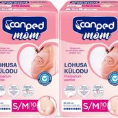 Canped Mom Lohusa S/M 2x10 Adet İnce Emici Külot