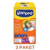 Canped XL 3x30'lu Emici Külot Yetişkin Hasta Bezi