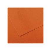 Canson Dokulu Mi-Teintes Sh Canmt 50x65 cm 160 gr Org Turuncu 453 10'lu Fon Kartonu