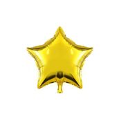 Cansüs 45 cm Gold Yıldız Folyo Balon
