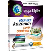 Çanta Yayınları 6. Sınıf Sosyal Bilgiler Etkinlikli Kazanım Soru Bankası