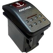 Capa Irgatı Isıksız 4P On-Off-On 12-24V Yaylı Marın Swıtch (Ic-134M-S11e)