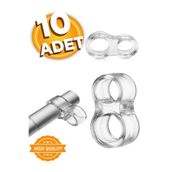 Carat Home 10 Adet Plastik Kapı Kolu Stoperi Kapı Kolu Tamponu