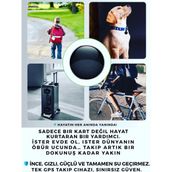 Cardian Akıllı Gps Takip Cihazı- Çocuk&eşya- hem ios hem android - Siyah