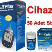 Care Plus On Call Plus Seker Ölçüm Cihazı +50 Strip Şeker Ölçüm Aleti