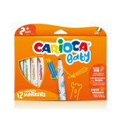 Carioca 42814 12 Renk Baby Jumbo Yıkanabilir Keçeli Kalem