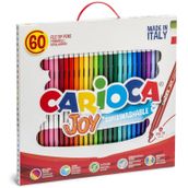 Carioca 8003511410155 41015 60'lı Joy Süper Yıkanabilir Keçeli Boya Kalemi