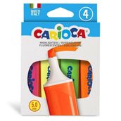 Carioca Fosforlu 4'lü İşaretleme Kalemi