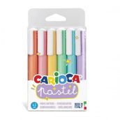 Carioca Pastel Renkler 6'lı İşaretleme Kalemi