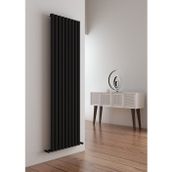 Carisa Tallis 180x41 cm Kumlu Siyah Alüminyum Radyatör