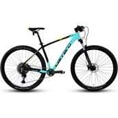 Carraro 29J Big 2911 Mat Turkuaz Siyah Sarı 48 Kadro Dağ Bisikleti