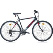Carraro Active 280 V Fren 21 Vites 28 Jant Siyah Kırmızı 49 Kadro Şehir Bisikleti