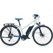 Carraro E-Time Venüs Mat Gümüş 28 inç 9-V HD 43 cm Elektrikli Şehir Bisikleti