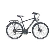 Carraro Elite 906 Hd Fren 27 Vites 28 Jant 48 Kadro Parlak Siyah Koyu Krom Şehir Bisikleti