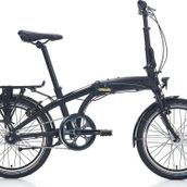 Carraro Flexi Nero V Fren Nexus 7 Vites 20 Jant Mat Siyah Parlak Siyah Krom Katlanır Bisiklet