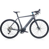 Carraro Gravel GE 8.0 550H HD 28 Jant 11 Vites Mat Antrasit Siyah Mavi Elektrikli Bisiklet
