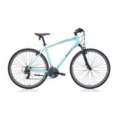 Carraro Sportive 220 V Fren 21 Vites 28 Jant Açık Mavi Siyah 41 Kadro Şehir Bisikleti