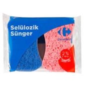 Carrefour 2'li Selulozik Sünger