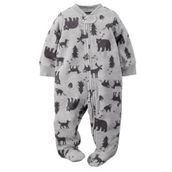 Carter's Polar Gri Erkek Bebek Tulum