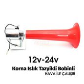 Carub Korna Islık 12-24V Tazyikli Bobinli (1 Ad )