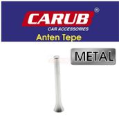 Carub Metal Silver Üniversal Anten Tepe Çubuk