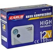 Carub Oto Lastik Şişirme Hava Kompresörü Yassı Dikdörtgen 12V 150 Psı