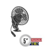 Carub Oto Vantilatör Mini 12V 5 İnch İnç Vantuzlu Vakumlu Araç İçi Soğutucu BR6400606