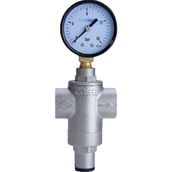 Case Basınç Düşürücü Manometreli 3/4" - 3/4" - Altın
