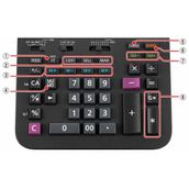 Casio DR-120R (TM) Hesap Makinesi