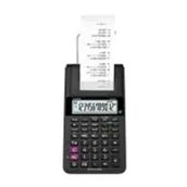 Casio HR-8RC-BK Portable Siyah Şeritli Hesap Makinesi