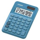 Casio MS-7UC-BU Mavi Masa Tipi 10 Haneli Hesap Makinesi