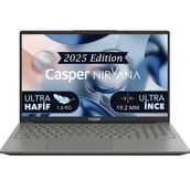 Casper Nirvana X600.1362-BX00X-G-F i7-13620H 16GB RAM 2TB SSD FreeDOS 15.6 inç Laptop - Notebook