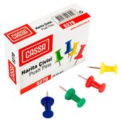 Cassa 8270 Renkli 20 Adet Harita Çivisi