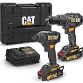 Cat DX71 + DX12K Darbeli Matkap Kombo Set