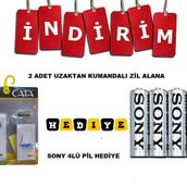 Cata CT-102 2 Adet Uzaktan Kumandalı Zil