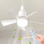 Cata CT-1155 Karayel Fanlı 82 W Led Ampul Lamba Beyaz Işık Vantilatör