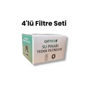 Catrevi Paslanmaz Çelik Su Pınarı için 4 Adet Premium Filtre Su Pınarımızla Uyumlu