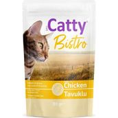 Catty Bistro Sos İçinde Tavuklu 85 gr Yetişkin Kedi Konservesi