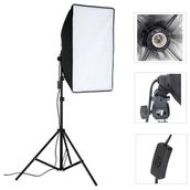 Cazip Shop Tek Duylu Sürekli Video Işığı Softbox 50 x 70 cm