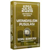 CBA Yayınları 2026 KPSS Lise Ortaöğretim Ön Lisans Vatandaşlık Vatandaşlığın Pusulası Çözümlü Soru Bankası